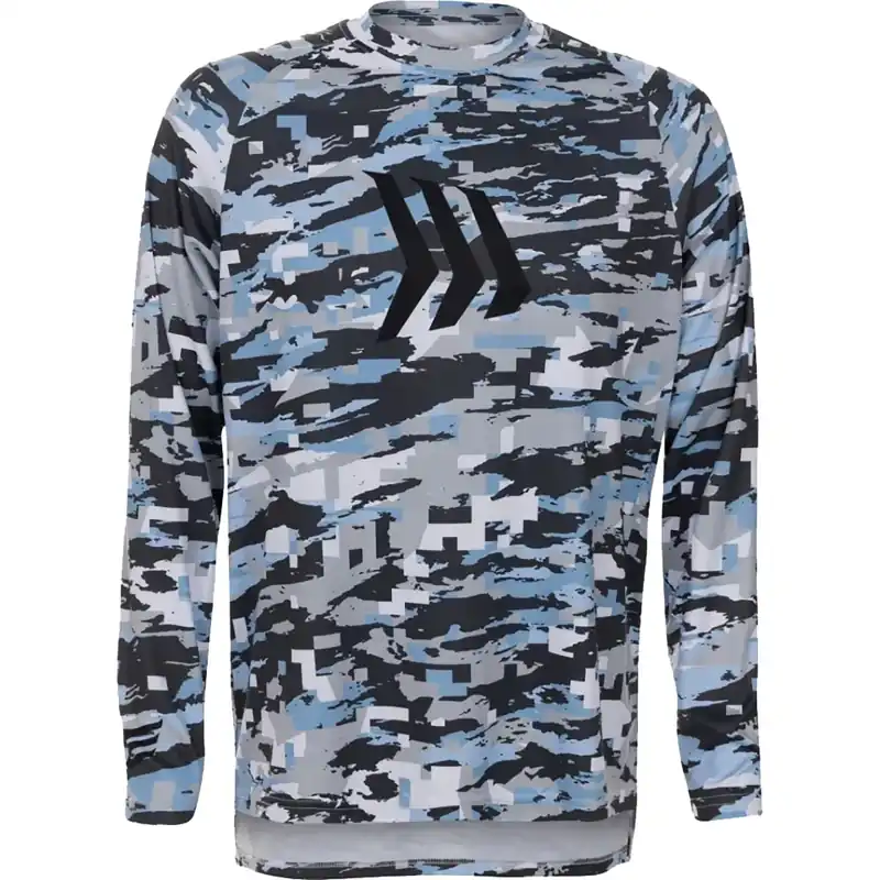 Koop Vandaag Gillz Contender Series Tek UV T-shirt met lange mouwen - Poederblauw M