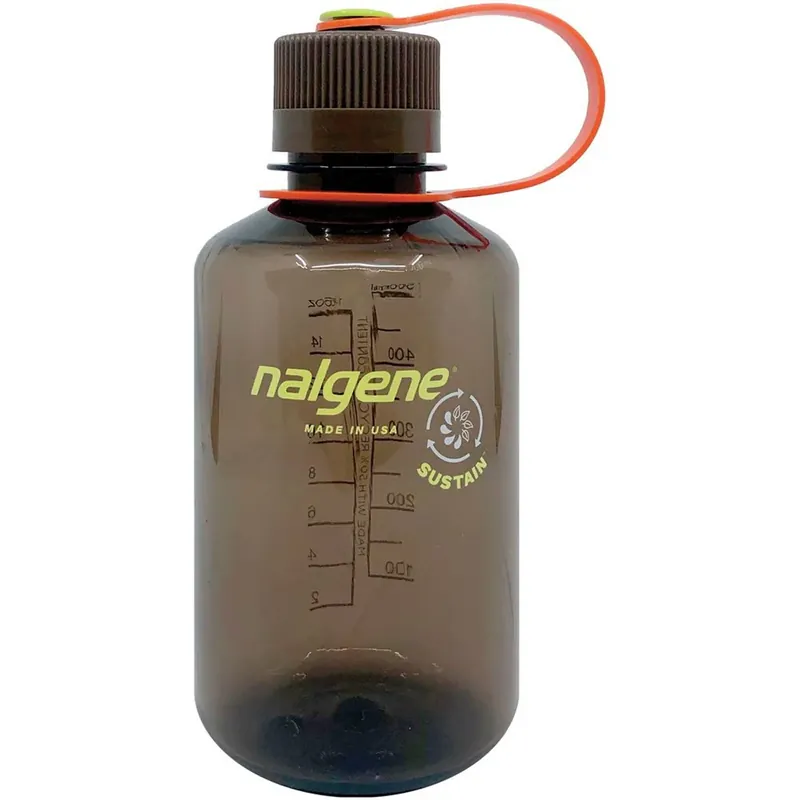Nalgene Sustain 16 oz. Waterfles met smalle opening Aubergine Nieuw