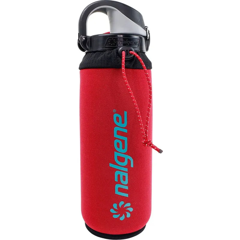 Nalgene Neoprene Sleeve voor 24 oz. On The Fly Waterfles Rood Direct Verzonden