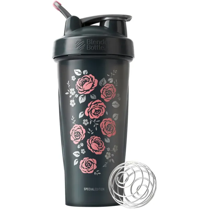 Blender Bottle Special Edition 28 oz. Shaker met lusdop - Rozen Actieprijs