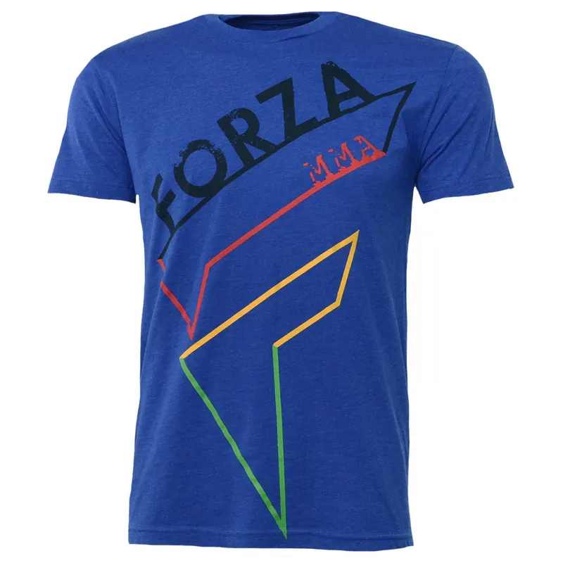 Forza Sports "Icon" MMA T-shirt - Koningsblauw S Beperkt Aanbod
