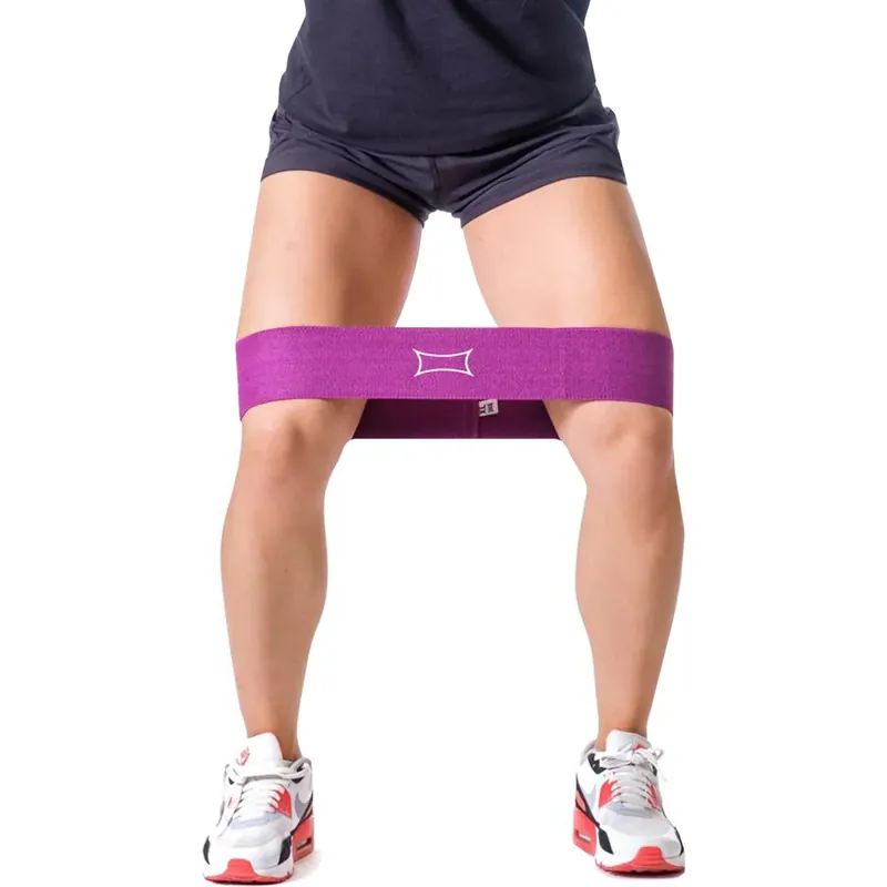 Sling Shot Hip Circle Resistance Band van Mark Bell - Paars M Laatste Versie