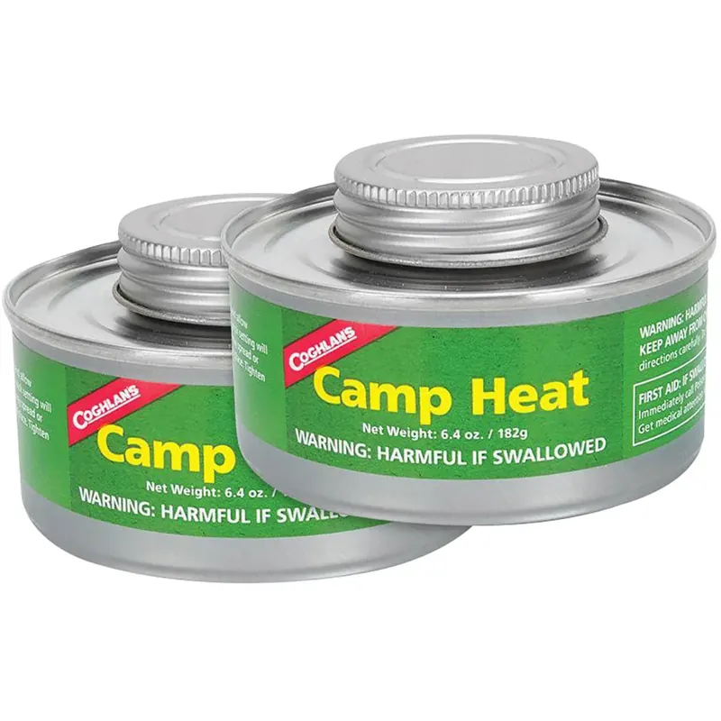 Beste Prijs Coghlan's Camp Heat noodkookbrandstofblik (2-pack), hersluitbaar, brandduur 4-6 uur