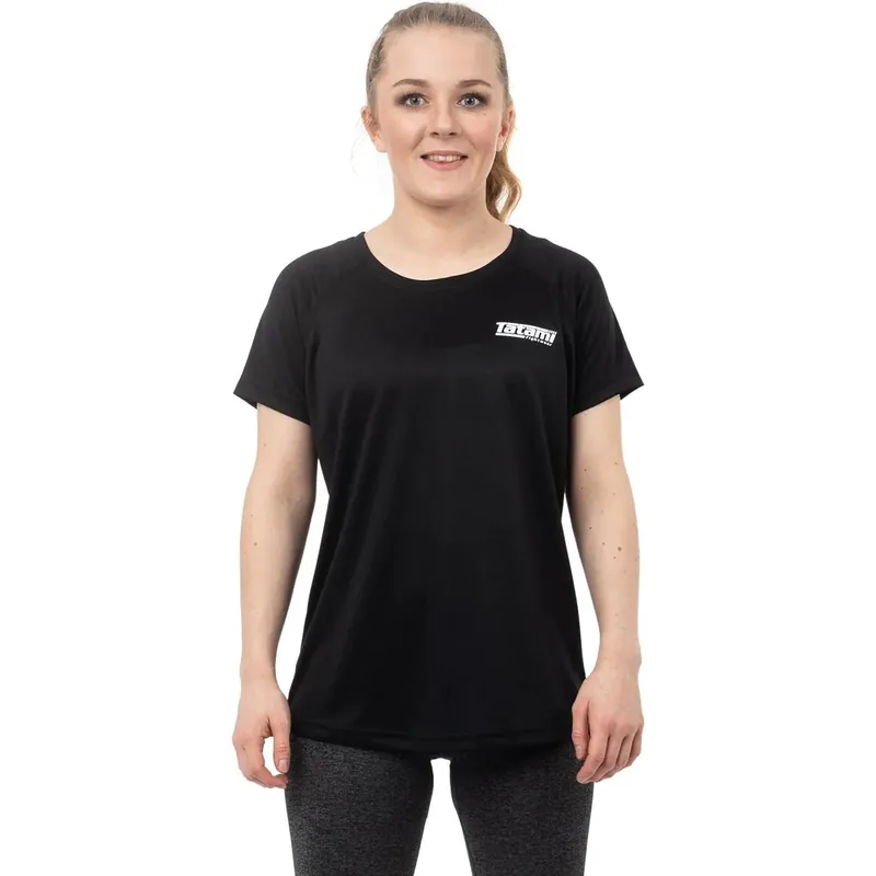 Direct Verzonden Tatami Fightwear Dames Dry Fit T-shirt - Small - Zwart