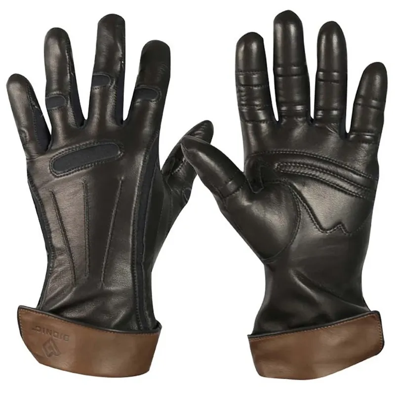 Bionic Dames Kasjmier Gevoerde Natuurlijke Fit Winter Handschoenen - 2XL - Zwart Laatste Versie