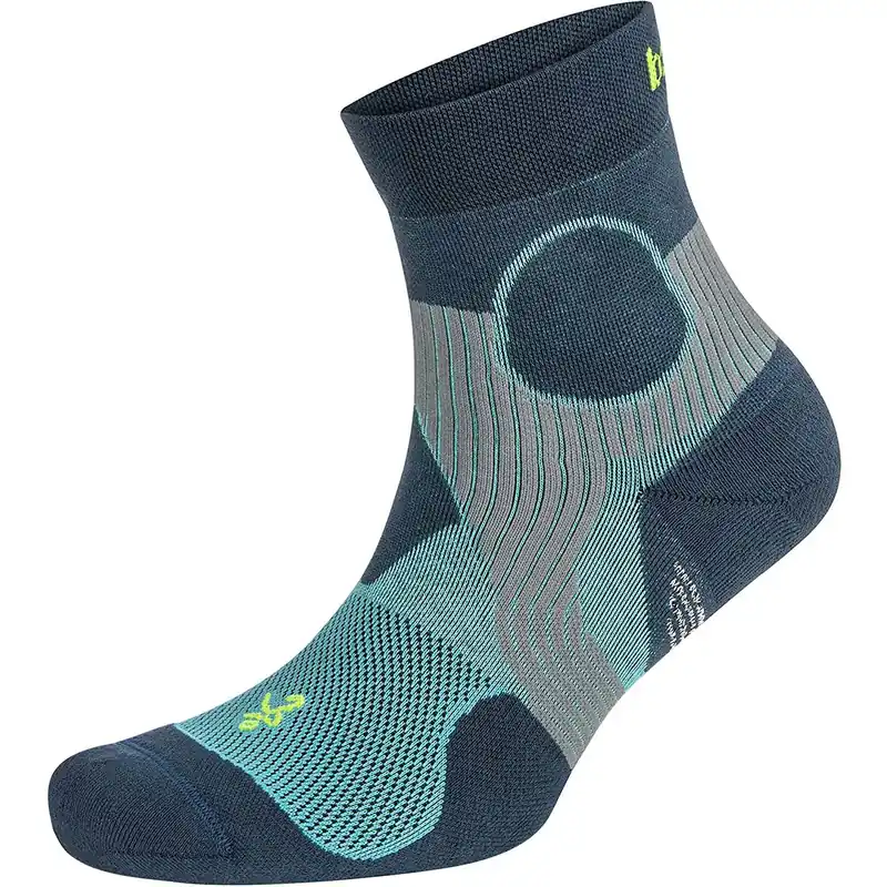 Balega Support Kwart Lengte Hardloopsokken - Blauw Legioen Blauw S Gratis Retour