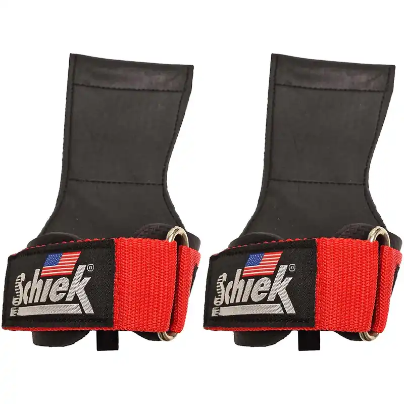 Betaalbaar Schiek Sports Model 1900 Ultimate Grip Gewichthefriemen - Rood S