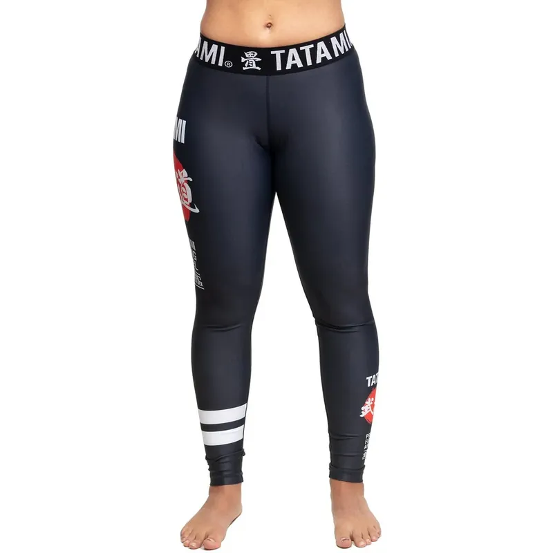 Snelle Levering Tatami Fightwear Bushido-legging voor dames - Zwart L