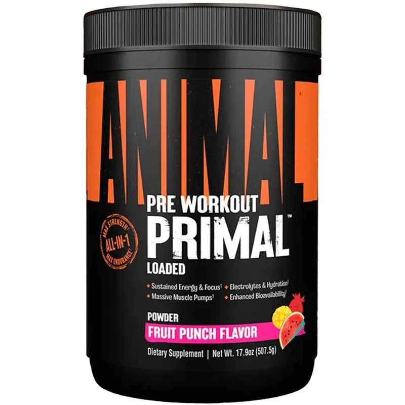 Koop Online Universal Nutrition Animal Primal Pre-Workout Poeder Supplement - 25 Porties