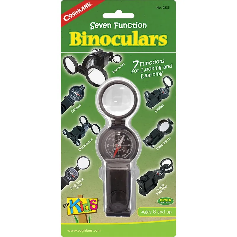 Favoriet Coghlan's Kid's Seven-Function verrekijker - Zwart