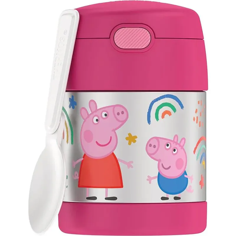 Thermos 10 oz. Kid's Funtainer RVS Voedselpot met Lepel - Peppa Pig Lage Prijs