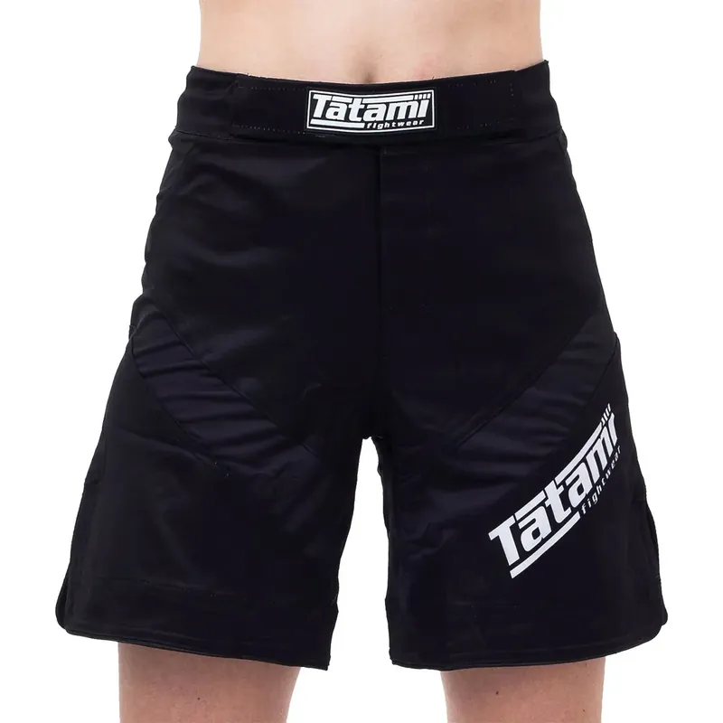 Snelle Levering Tatami Fightwear Dames Dynamic Fit IBJJF Fight Shorts - Zwart L