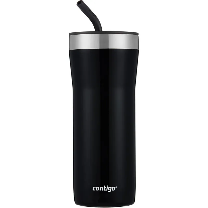 Contigo 32 oz. Streeterville vacuüm geïsoleerde roestvrijstalen beker met rietje Drop Weekendaanbieding