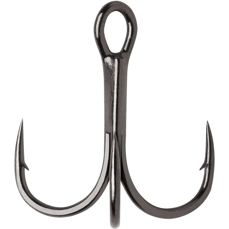 VMC Hybride Dreggenvishaak 4-Pack - Zwart Nikkel 1 Op = Op