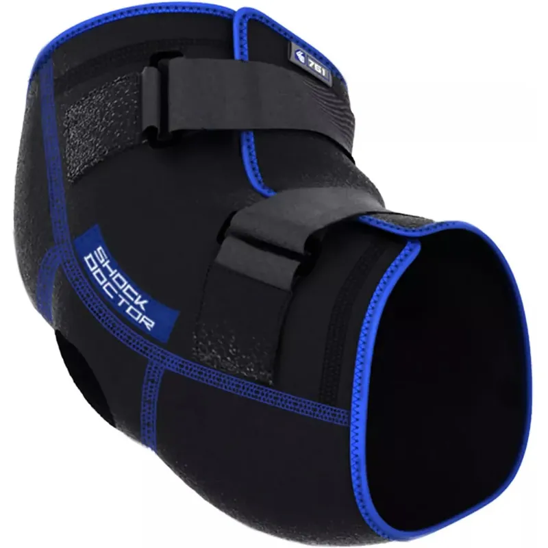 Lage Prijs Shock Doctor ICE Recovery Compressie Elleboogbandage - Zwart S / M