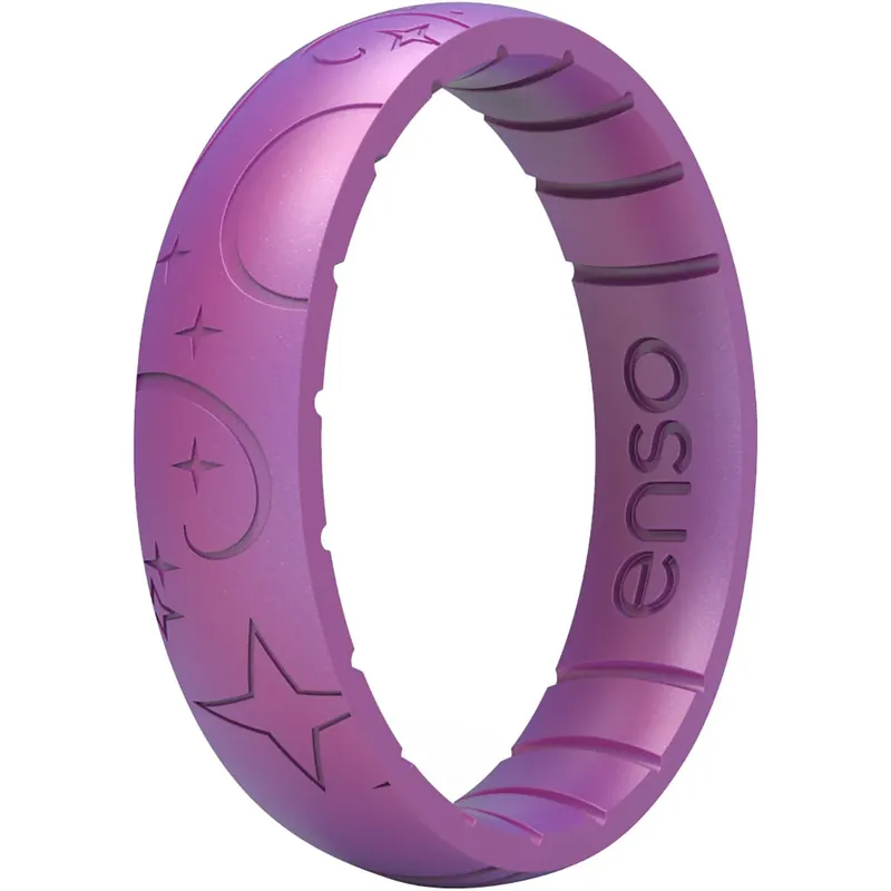 Enso Rings Dunne Geëtste Legends Serie Siliconen Ring - Fairy Magic Tijdelijk Beschikbaar
