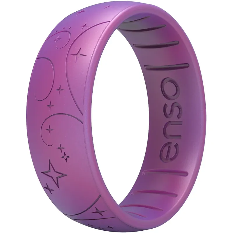 Enso Rings Classic Etched Legends Series Siliconen Ring - 13 - Fairy Magic Koopje