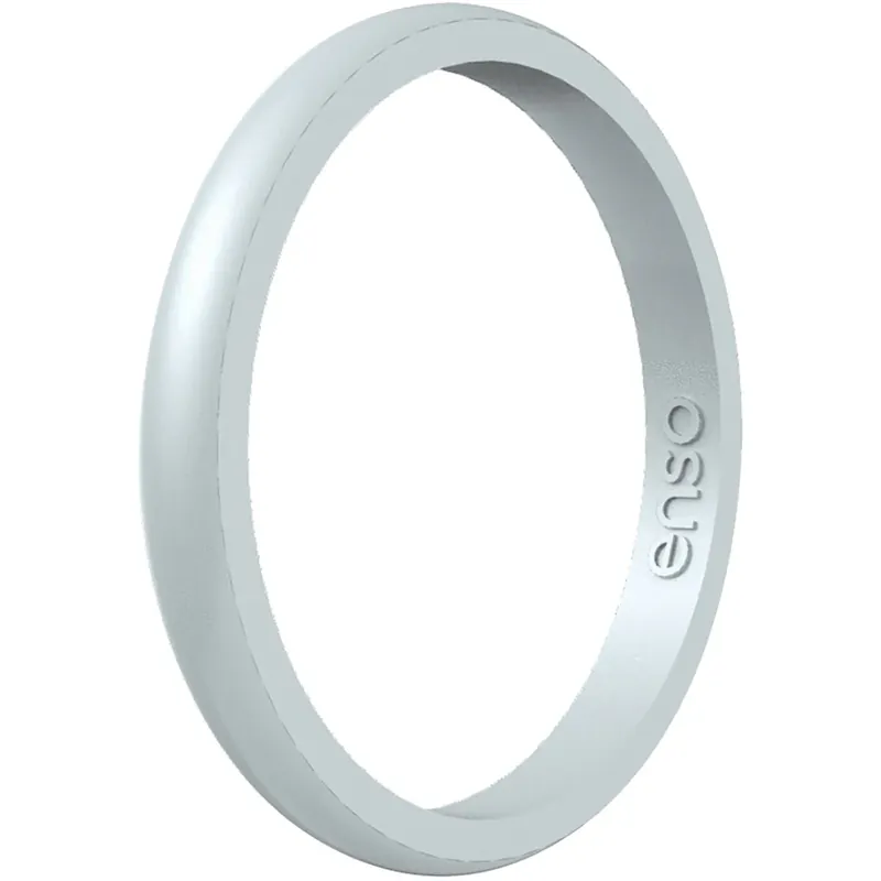 Gratis Retour Enso Rings Halo Elements Series Siliconen Ring - Diamant
