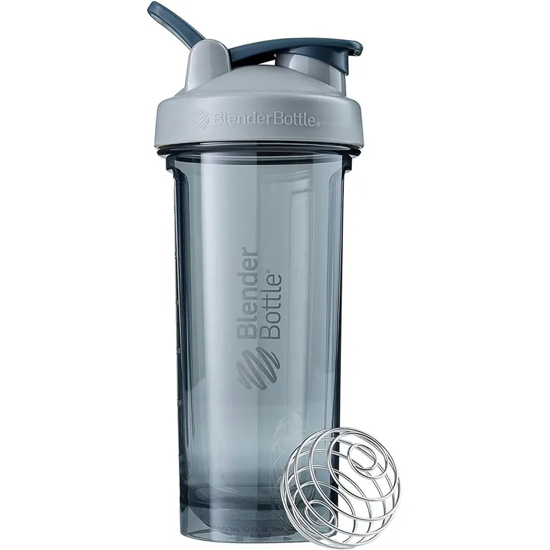 Blenderfles 28 oz. Pro Series Shakerfles met lusdop Kiezelgrijs Merkproduct