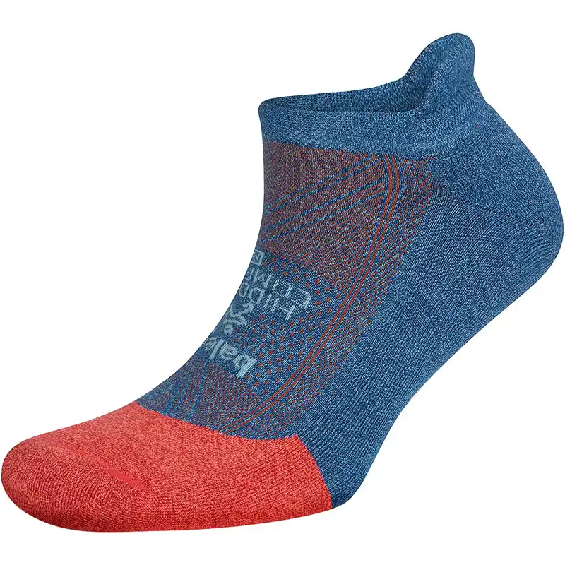 Balega Hidden Comfort No Show hardloopsokken - Kers/Denim S Populair