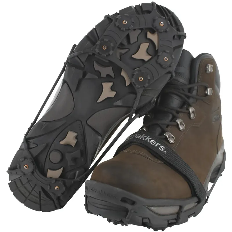 Weekendaanbieding ICEtrekkers Spikes Traction-schoenplaatjes - Zwart L / XL
