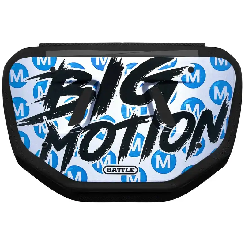 Uitverkoop Battle Sports Big Motion Chromen Beschermende Voetbal Achterplaat Jongeren