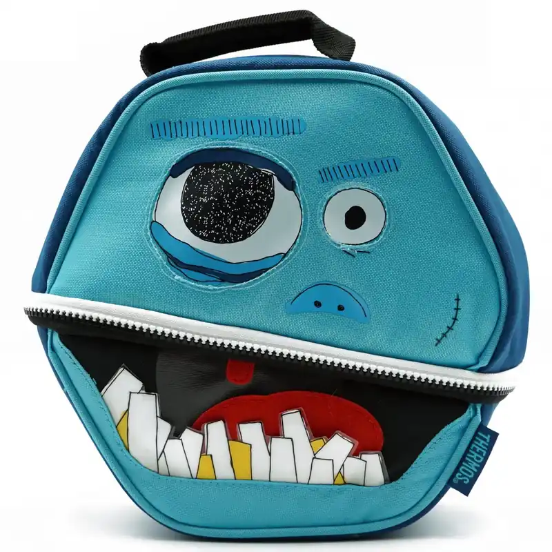 Thermos Kid's Round Wacky Faces zachte lunchbox - jongen Veilige Betaling