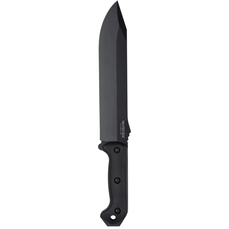 Aanbieding KA-BAR 9.25" vast mes Becker Combat Bowie mes met schede - Zwart
