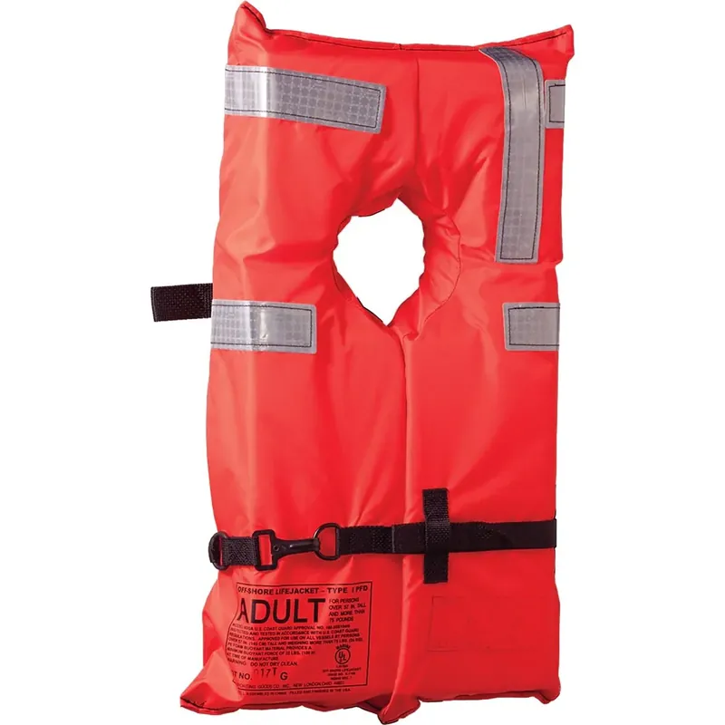 Kent Type I Collar Style Reddingsvest - Volwassen Universeel - Oranje Nu Kopen