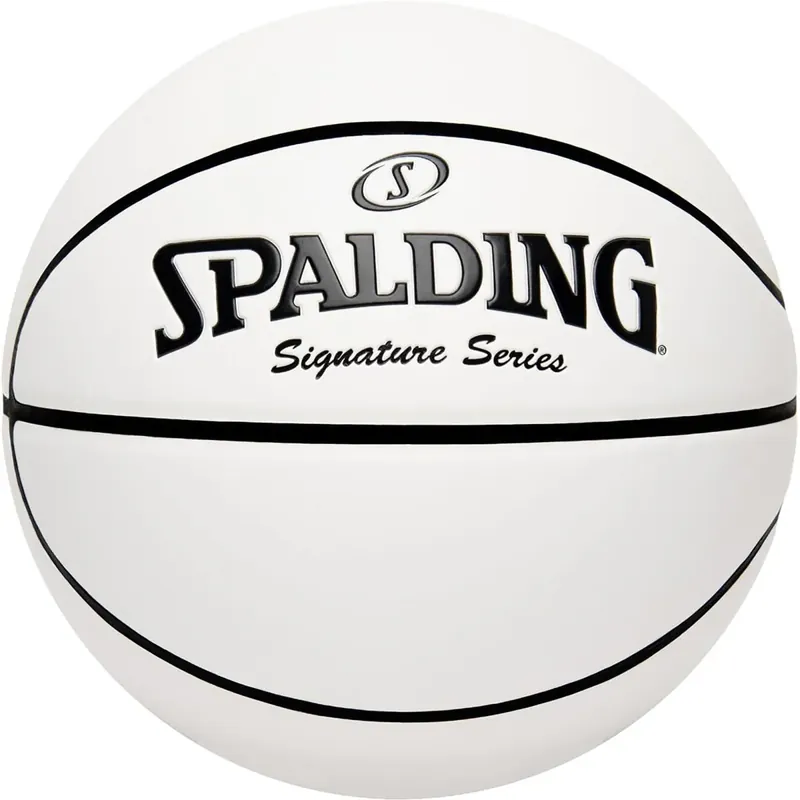 Spalding 29.5" Signature Series Autograph Basketbal - Wit Nu Kopen