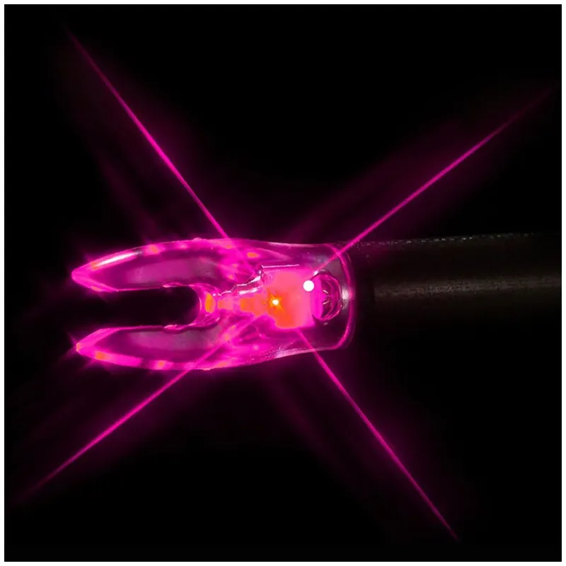 Beperkt Aanbod Nockturnal Fit Universele Maat Roze Verlichte Nock 3-Pack