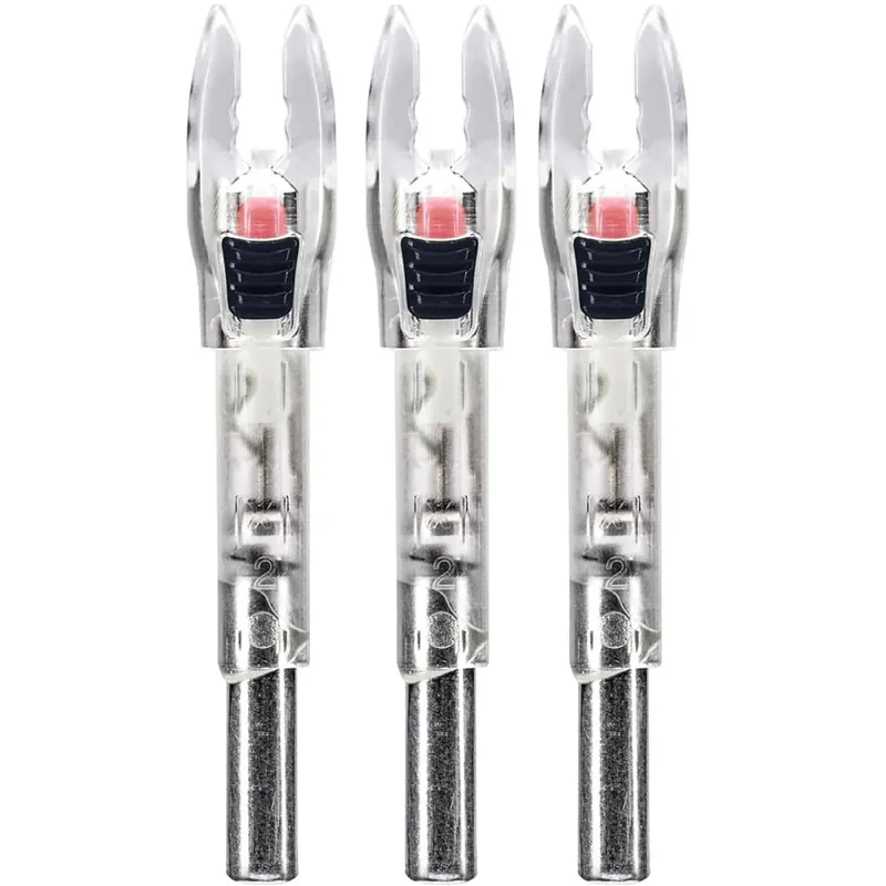 Nockturnal G Shift Rood Verlichte Nock 3-Pack Snelle Levering