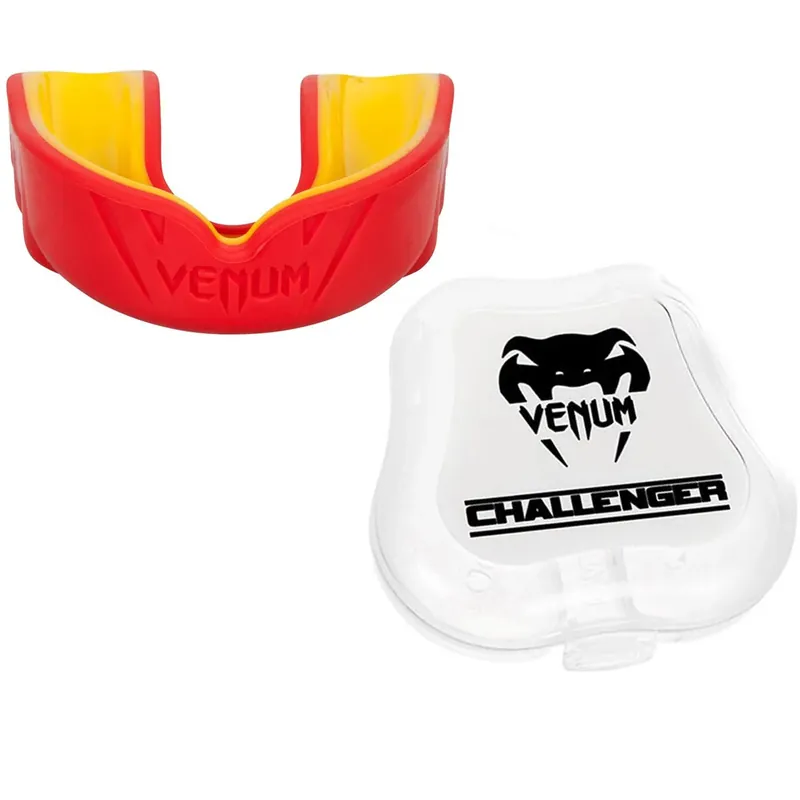 Venum Challenger Mondbeschermer - Rood/Geel Seizoensaanbieding