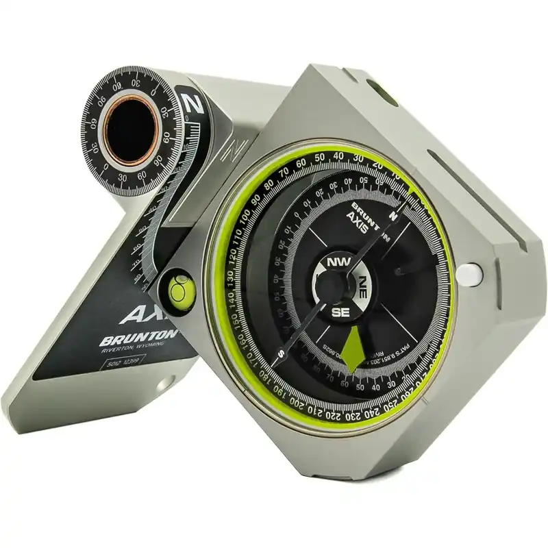 Brunton Azimuth (0-360) as transitkompas Dagaanbieding