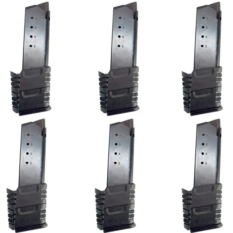 ProMag Springfield Armory XD-S .45 ACP 8-Round Mag XDS SPR 10 Blue Steel, 6-pack Gecertificeerd