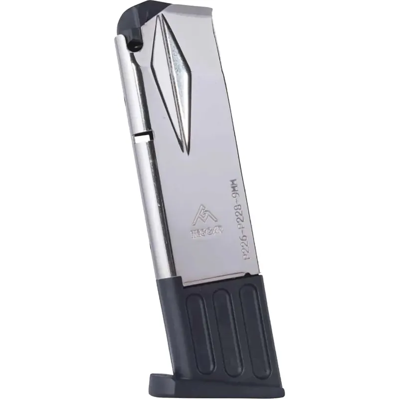 Bestel Nu Mec-Gar 10-schots magazijn voor Sig Sauer P226 9mm MGP22610N nikkelcoating