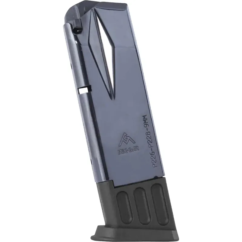 Mec-Gar 10-schots magazijn voor Sig Sauer P228 9mm MGP22810B met blauwe coating Meest Verkocht
