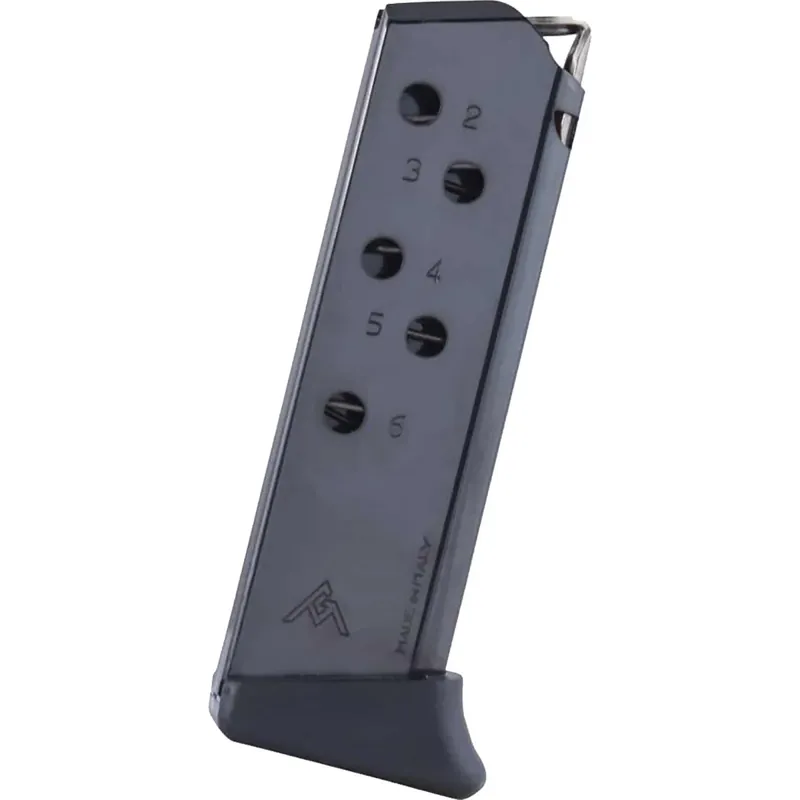 Direct Verzonden Mec-Gar 7-Round Magazine voor Walther PPK Finger Rest .380 ACP MGWPPKFRB Blued