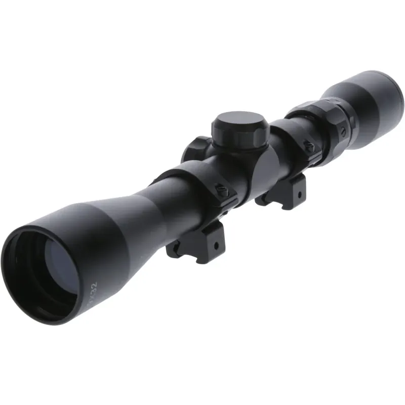 Truglo Trushot™ Rifle Scope 3-9X32 met Duplex Reticle en 3/8" ringen - Zwart Weekendaanbieding