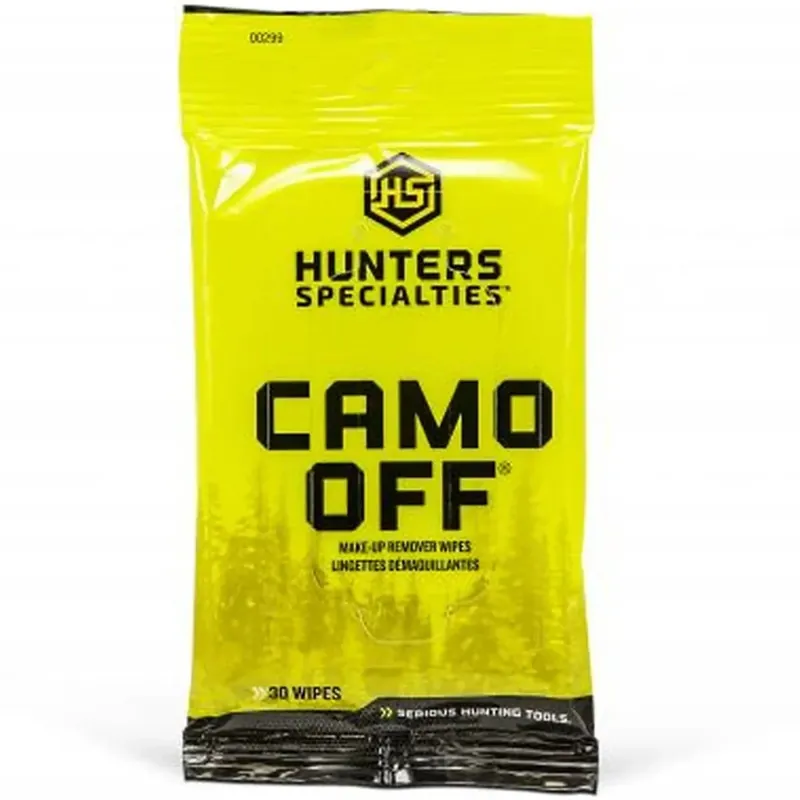 Weekendaanbieding Hunters Specialties - Camo-Off Camo Makeup Remover Wipes - 30 stuks