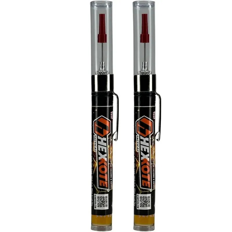 HEXKOTE (2-pack) Tactisch droog smeermiddel pistoolmes CLP naaldpen applicator 0.25 oz Direct Beschikbaar