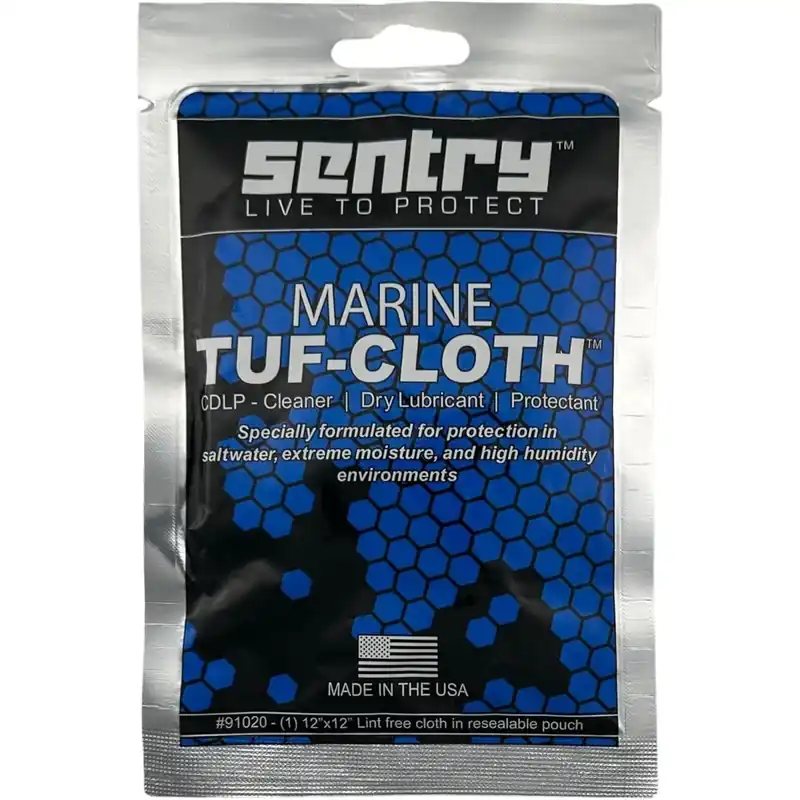 Sentry Solutions Marine Tuf-Cloth, 12" x 12" CDLP-doek in etui, SS-TFCLTH 2"x12" doek in zakje Veilige Betaling