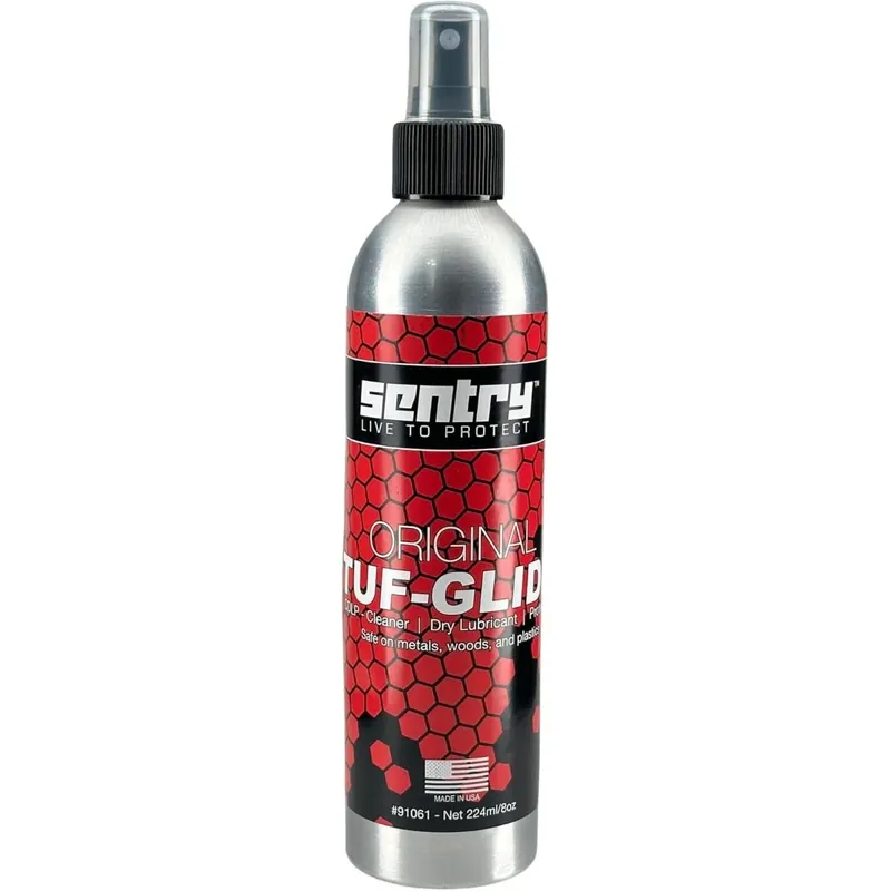 Sentry Solutions Tuf-Glide droog smeermiddel voor geweermessen CLP-spray 8 oz, SS-TF-GLD CLP-spray 8 oz. Actieprijs