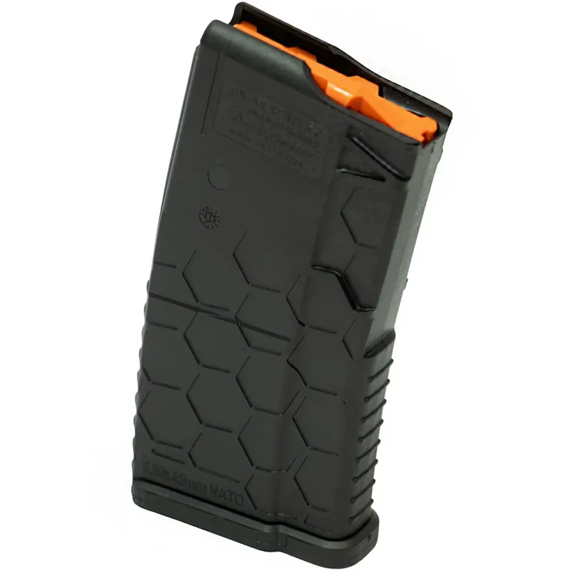Must-Have HEXMAG 10-schots Shorty Polyhex2-magazijn voor AR-15/M4/M16 Zwart