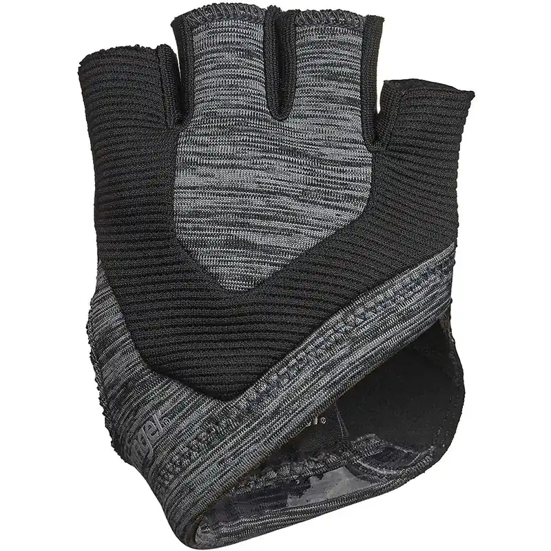 Harbinger Dames Palm Guard Gewichthefhandschoenen - Zwart/Grijs Heather XS Bestseller