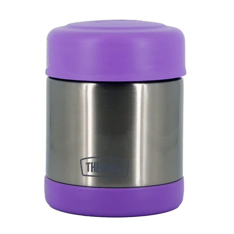 Meest Verkocht Thermos 10 oz. vacuüm geïsoleerde roestvrijstalen voedselpot - paars/roestvrij staal