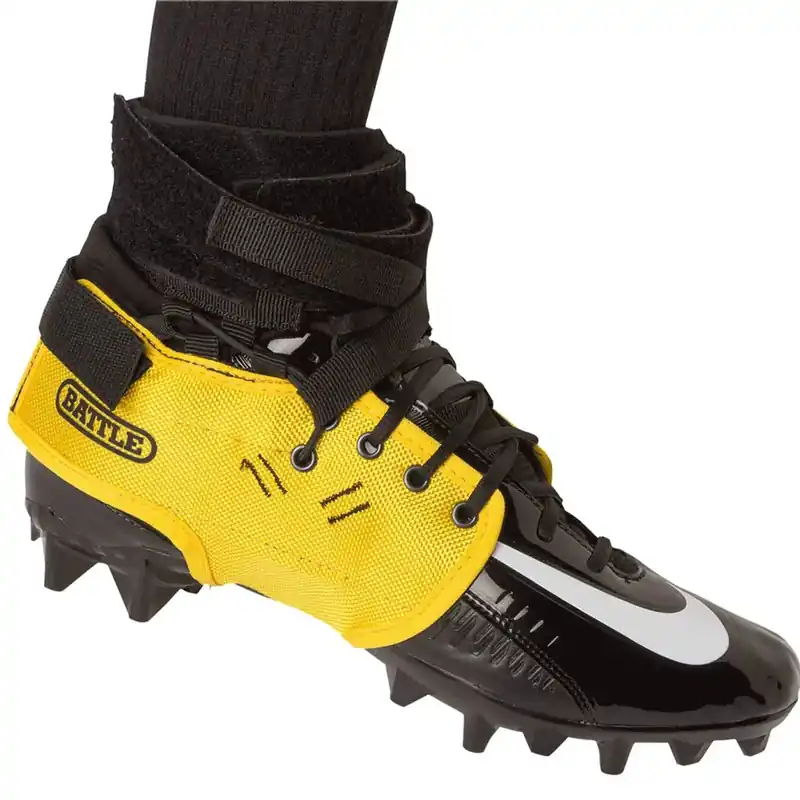 Battle Sports XFAST Over the Cleat Enkelondersteuningssysteem - Geel M Rechtstreeks Van De Fabrikant