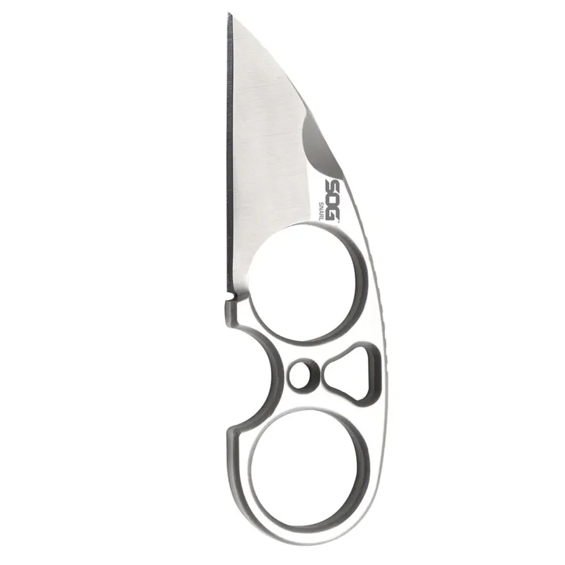SOG - Snarl - 2.3" Sheepsfoot-stijl mes en zwarte schede Beste Prijs