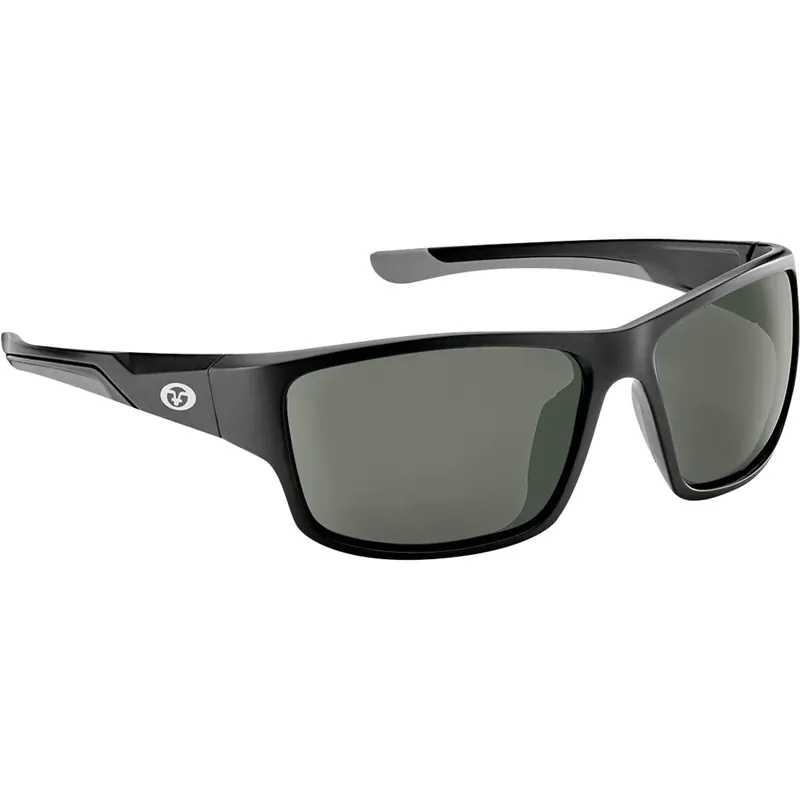 Flitsaanbieding Flying Fisherman Sand Bank gepolariseerde zonnebril Matzwart/rook