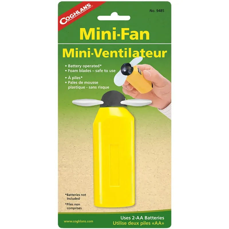 Coghlan's draagbare miniventilator - Geel Nieuw